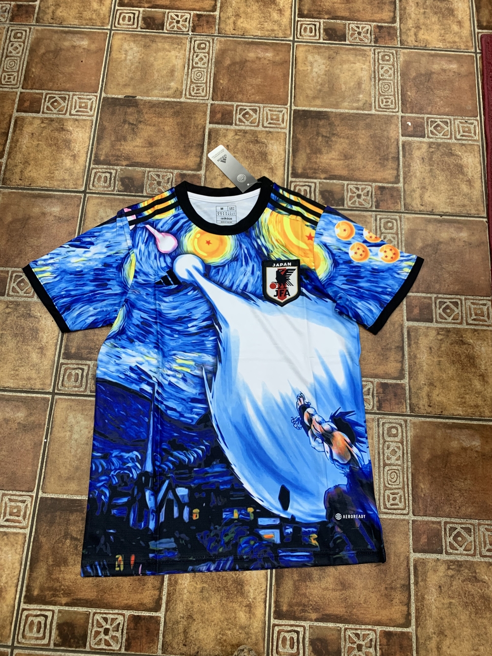 adidas Japan 2026 DBZ Custom Fan Art Jersey Size M